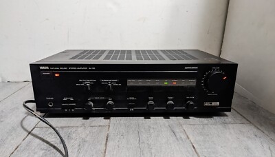SOLD AS IS: Yamaha Natural Sound Stereo Amplifier AV-55 4 CH Drive