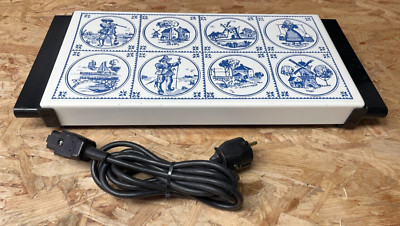 Elektrische Warmhalteplatte PETRA SP 900 Delfter Muster blau