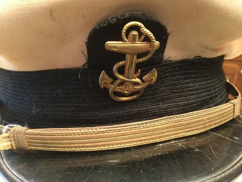 Gorra Militar de Estados Unidos Marina Talla 7 The Severn Berkshire USADA - Imagen 2 de 12