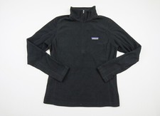 Patagonia Sweater Womens Small Black Fleece Micro D Pullover Lightweight Ladies