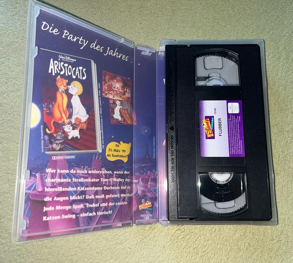 VHS - Disney Flubber - Robin Williams ca.90min Pal - Bild 2 von 2