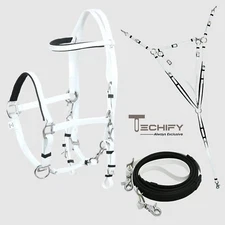 Horse tack Endurance Bridle Halter Breast plate set - Water Resistant & Durable