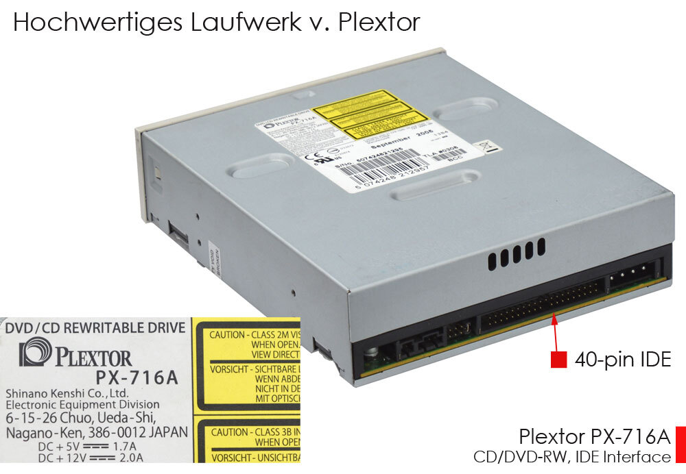PLEXTOR(プレクスター)　PX-716A/JP2 Plextor PX-716A - DVD Writer Review - Trusted Reviews