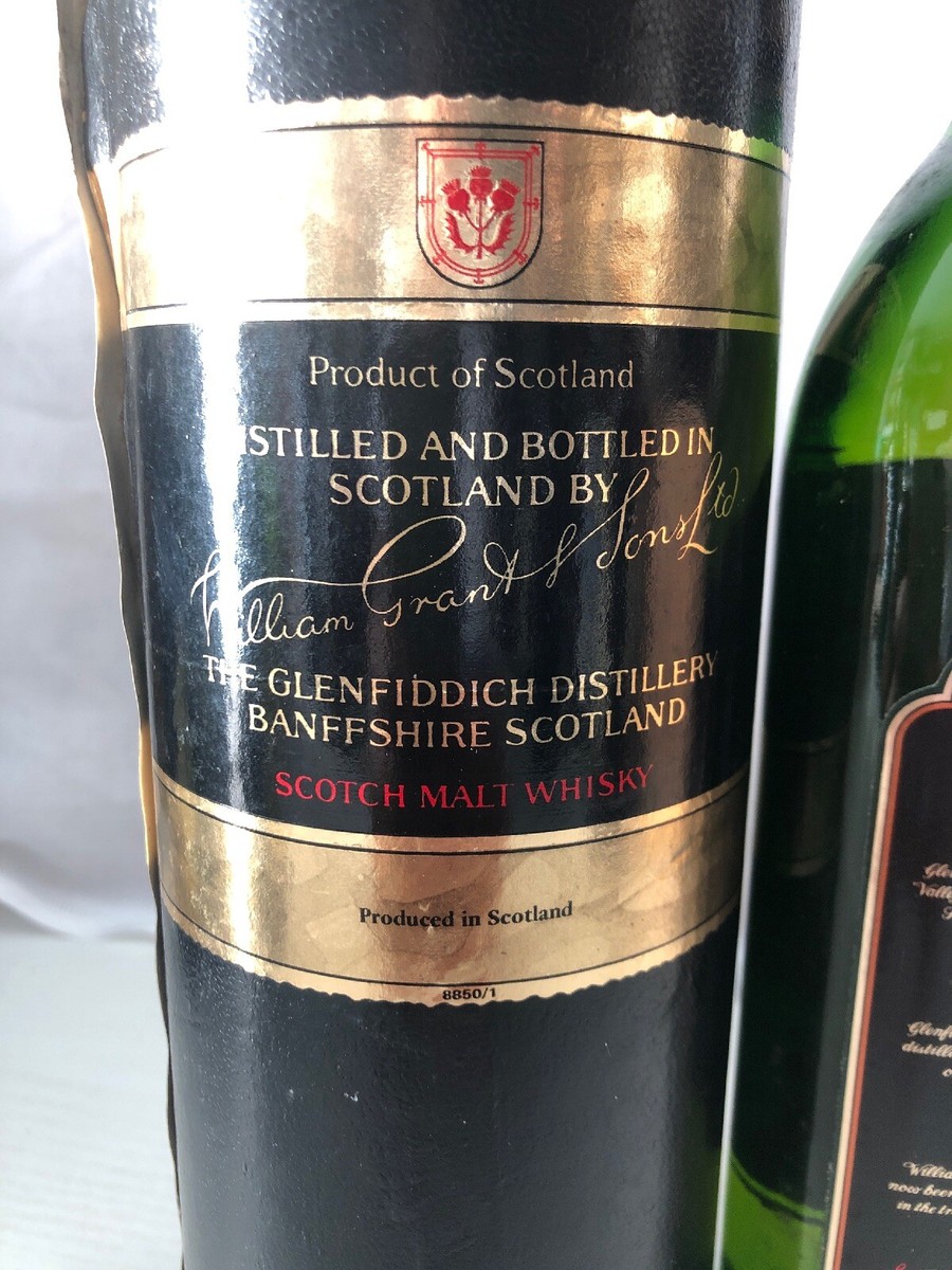 Glenfiddich Pure Malt rare Old Design 750ml 43% Vol. - Vintage | eBay
