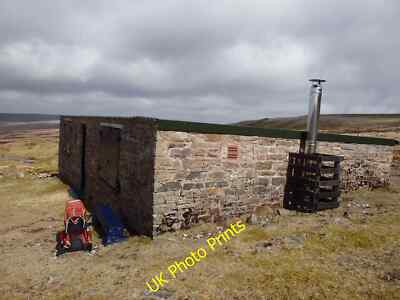 Photo 6x4 Shooting Hut Lambgreen Hills Possibly a renovated mine building c2015