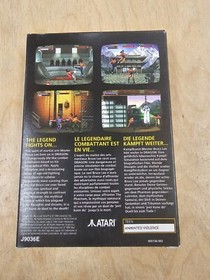 Dragon: The Bruce Lee Story for Atari Jaguar - Box Only - Very Good Condition