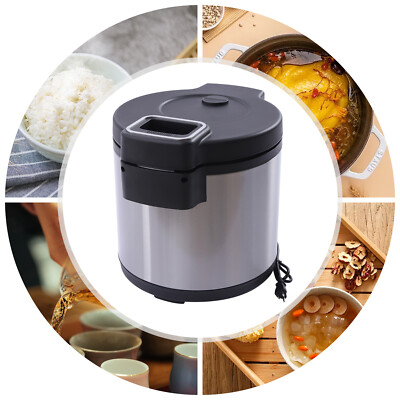 19L/20QT Rice Warmer Commercial Lid Non-stick Inner Pot Electric for Restaurant