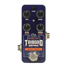 Electro Harmonix Pico Triboro Bridge Overdrive Distorion Fuzz Effects Pedal