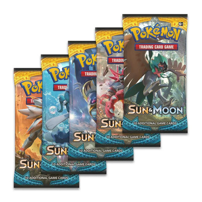 Sun & Moon Pokemon TCG Booster Pack (FACTORY SEALED) x1
