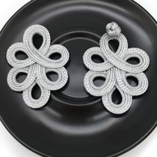 1PC Chinesisch Groß Frosch Knopf Verschluss Knoten Handgefertigt DIY Dekor Craft