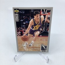 1994-95 Collector's Choice Silver Signatures #212 John Stockton Utah Jazz