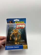 Golden Crash Bandicoot Totaku Figur 2018 Activision Think Geek #29 Box beschädig