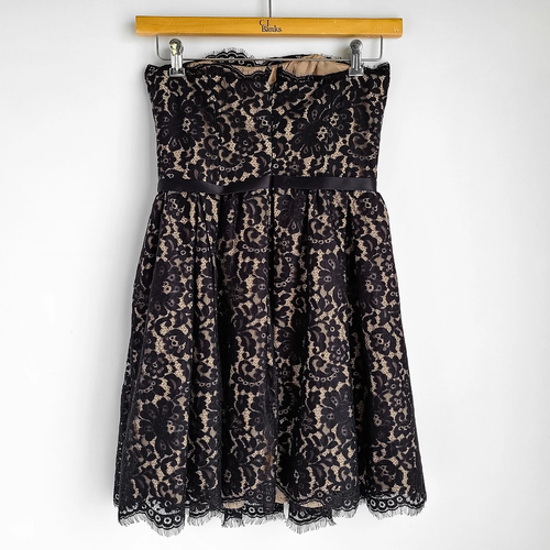 Robert Rodriguez Neman Marcus For Target Lace Strapless Dress Women 12 Brand New - Picture 8 of 8