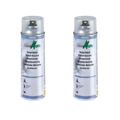 2 x 400ml Colormatic Beispritzlack Spray 114229 transparent Beispritzverdünnung