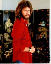 BARRY GIBB Signed 8x10 Photo w/ Hologram COA