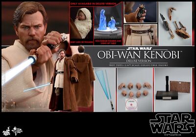 New Hot Toys MMS478 Star Wars III Revenge of the Sith Obi-Wan
