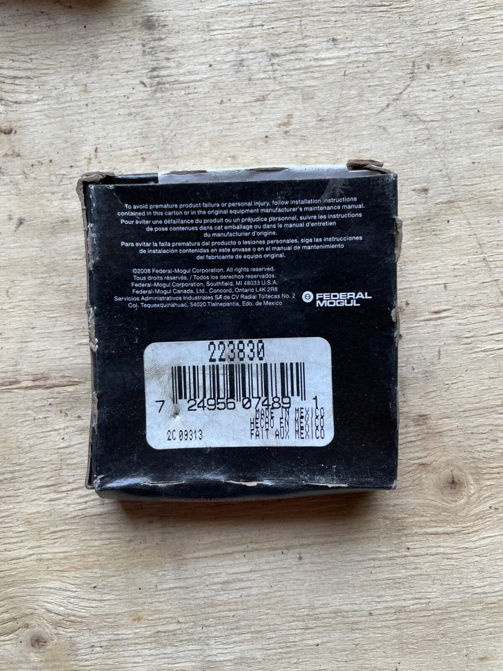 223830 National Bearing Engine árbol de levas sello Federal Mogul Foto 3 de 3