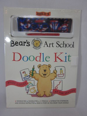 Bear's Art School : Doodle Kit - At the Seaside by Andy Cooke