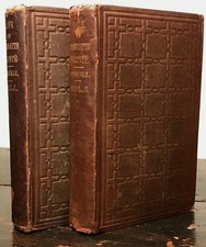 LIFE OF CHARLOTTE BRONTE - Gaskell, 1st Ed, 1857 - Complete 2 Volumes