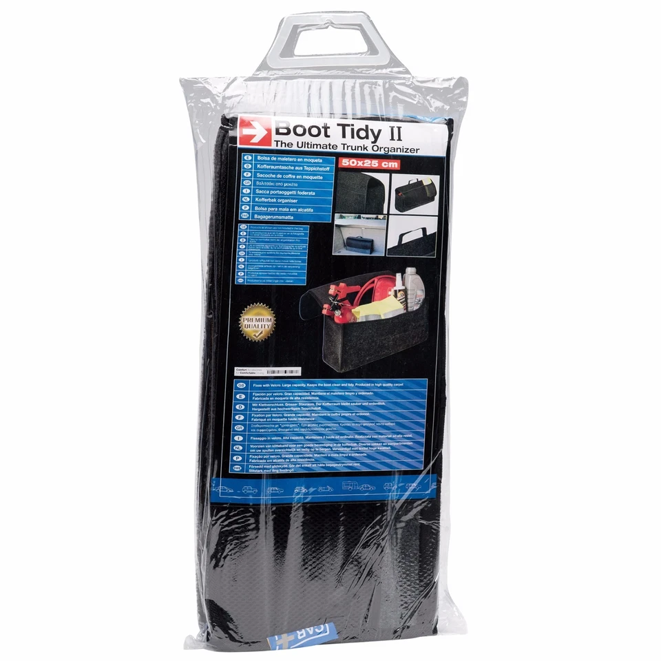Sumex Alfombra Protección Coche Organizador Ordenado Almacenamiento Bota Bolsa con Bolsillos - Imagen 4 de 4