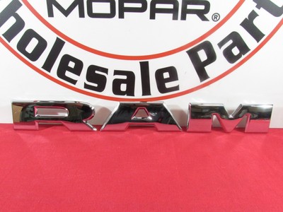 2019-2020 Dodge Ram Chrome Grille Nameplate - OEM Mopar Replacement, Part #68311411AA 5 thumbnail image