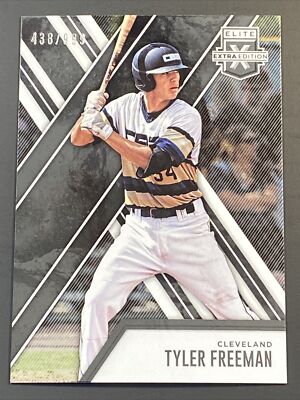 2017 Panini Elite Extra Edition #71 Tyler Freeman RC SP /999 Cleveland Guardians
