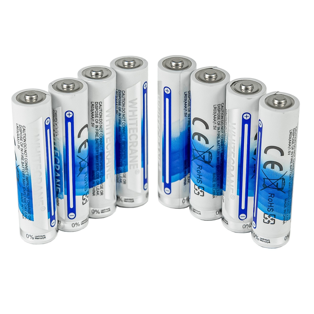 4/8/12/20/24/48/100 Pack WHITECRANE AA Batteries 1.5V Alkaline Non - Foto 5