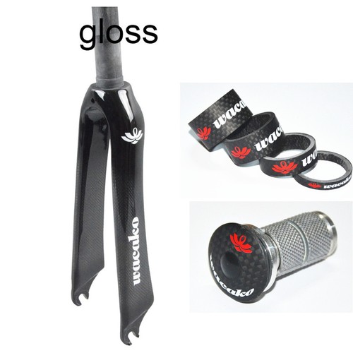 1-1/8 in Full Carbon Fiber Bicycle Forks BMX Folding Bike Rigid Fork 18/20/22 in - Picture 13 of 26