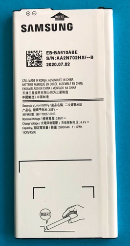 ORIGINAL BATTERY SAMSUNG GALAXY A5 2016 SM-A510 SERIES 2900mAh11,17Wh DUOS - Photo 2 sur 6