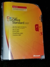 Microsoft Office Standard 2007 New Box unopened,English.CD/DVD With Product Key.