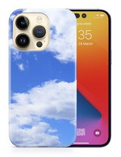 CASE COVER FOR APPLE IPHONE|BEAUTIFUL BLUE CLOUDY SKIES SUNNY