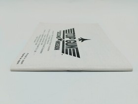 Top Gun Second Mission + Notice / Nintendo NES / PAL B / FAH-1