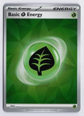Basic Grass Energy - SVE #009 Common Holofoil NM