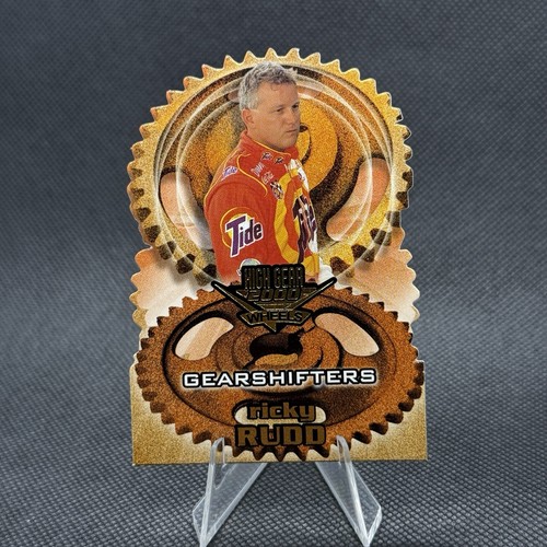 2000 Wheels High Gear NASCAR GEARSHIFTERS Die-Cut Complete 27 card set - Picture 24 of 24