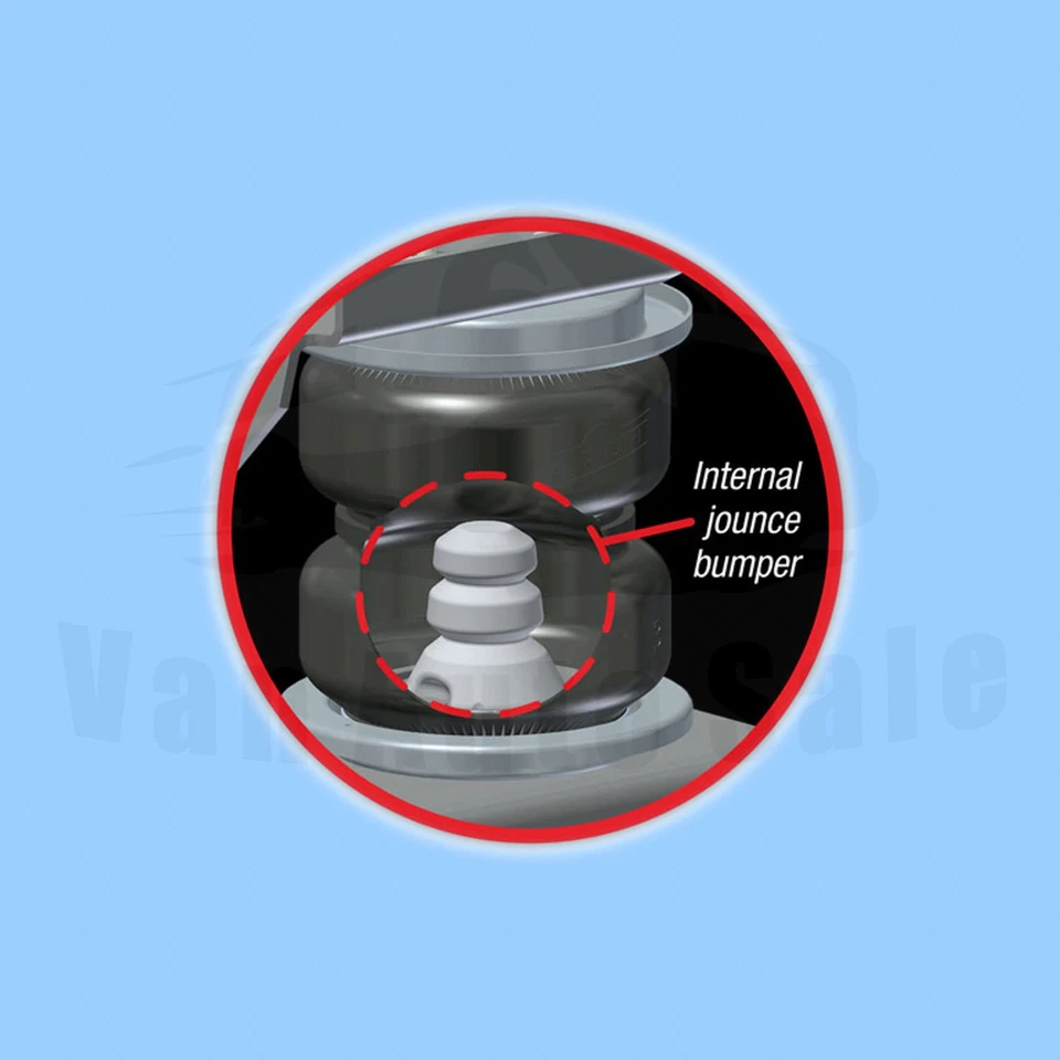 KIT DE RESORTE 5000Ultimate AirLift para camioneta Dodge Ram 1500 tracción trasera 2002-2008 Foto 4 de 4