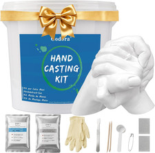 Hand Casting Kit for 2 Adults, Complete DIY Keepsake Set  Complete Set