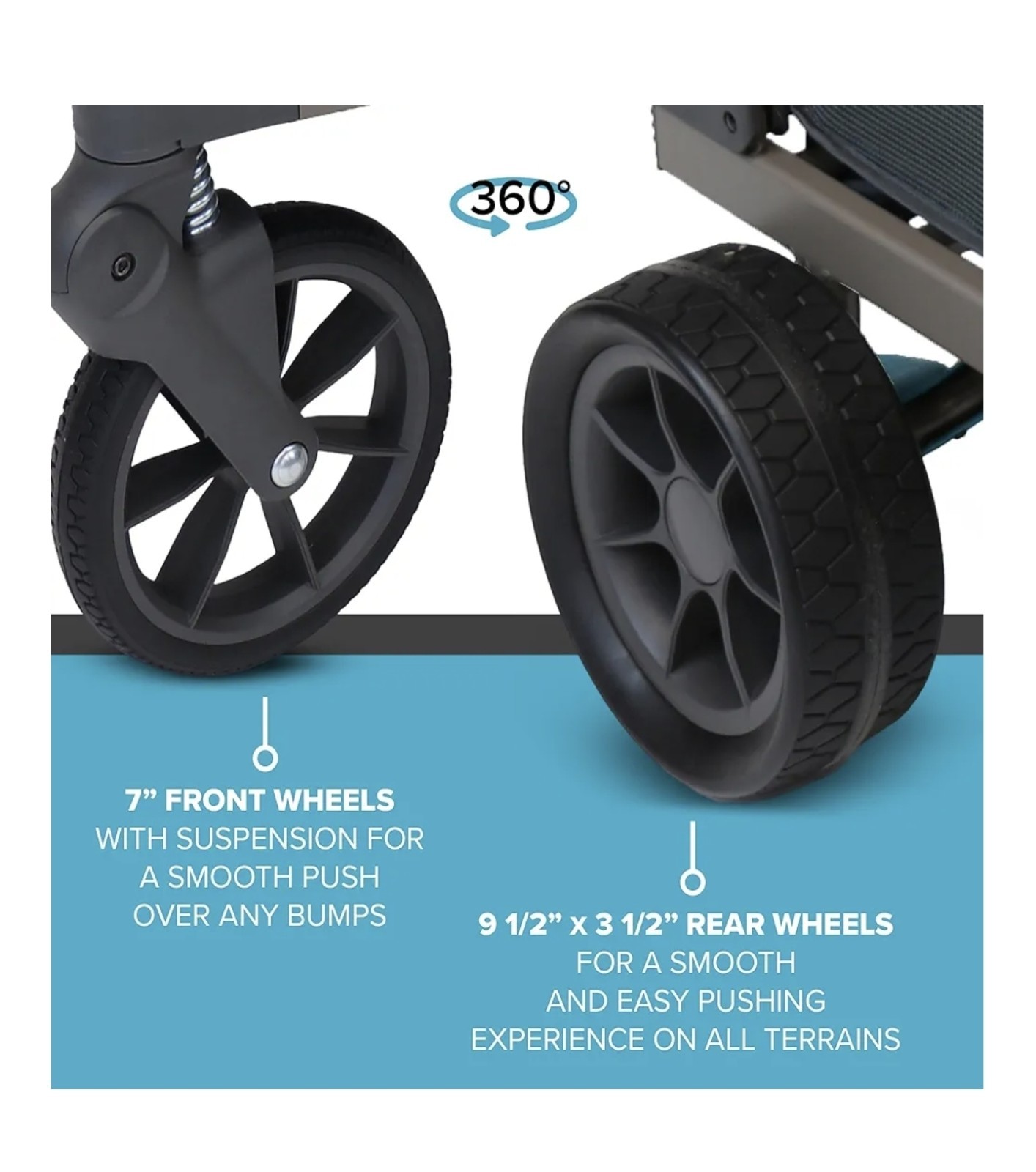 Wadabuggy Beach Foldable Cart - Collapsible & Folding Cart 