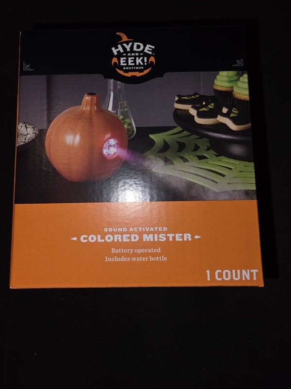 Mister Mechanism with Color Lights Halloween Decorative Prop Kit Orange Hyde Eek