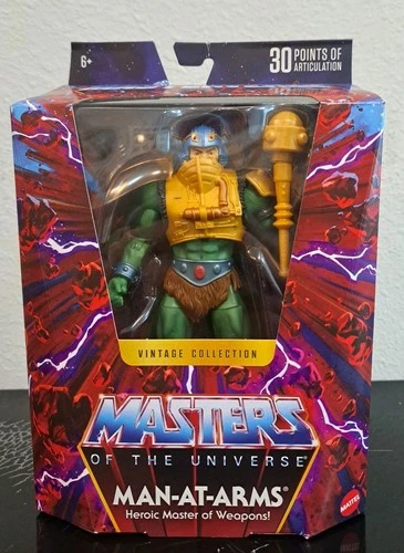 MOTU Masters of The Universe Masterverse Vintage Collection Man-At-Arms Figure