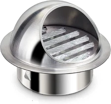 8 Inch Wall Vent Cover Allvent Stainless Steel round Exhaust Grille Ventilation