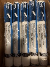 (5) Wooster Super Doo-Z 18 In. x 3/8 In. Woven Fabric Roller Cover. New Sealed