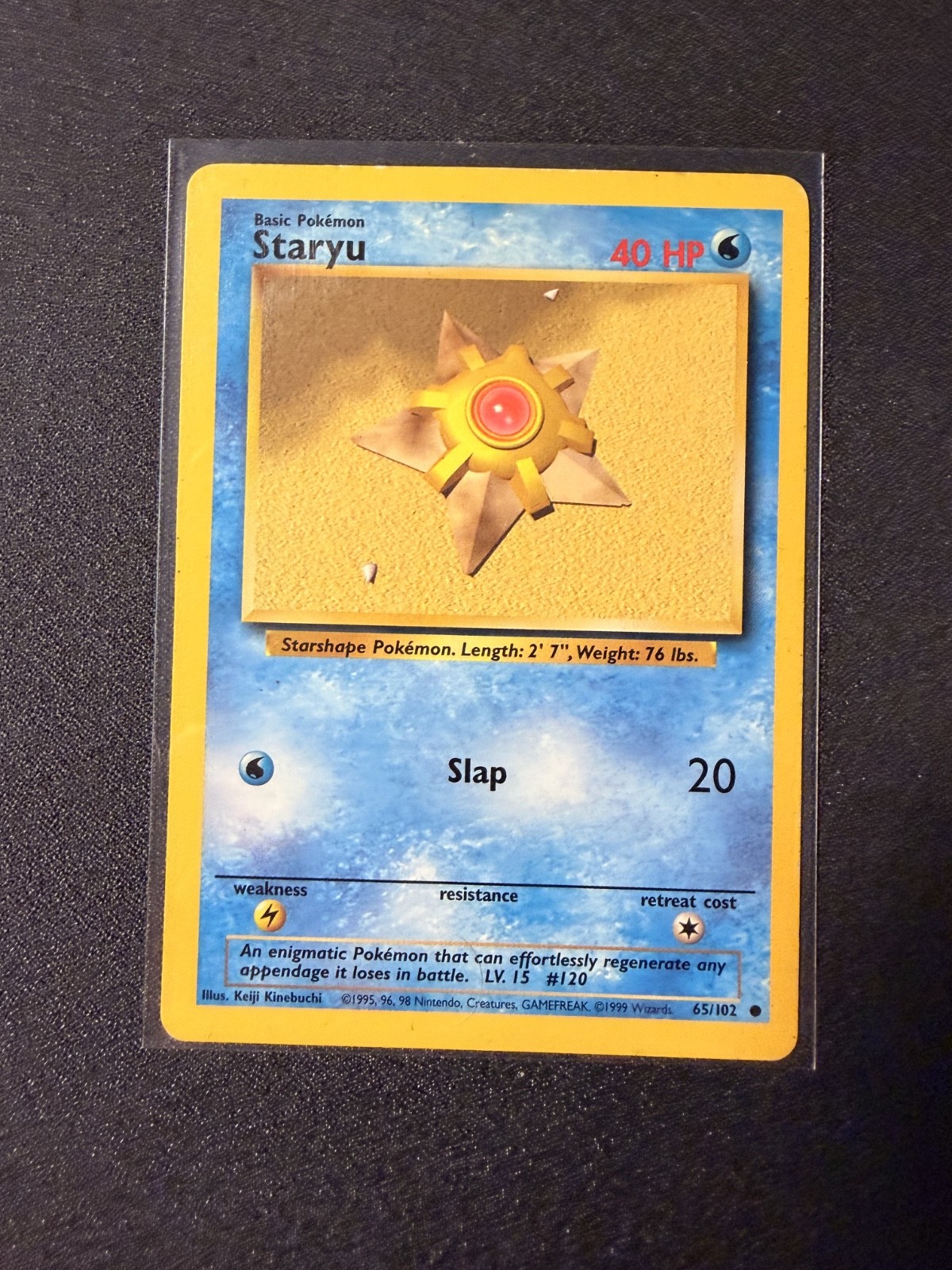 Staryu 065/102 Base Set Regular