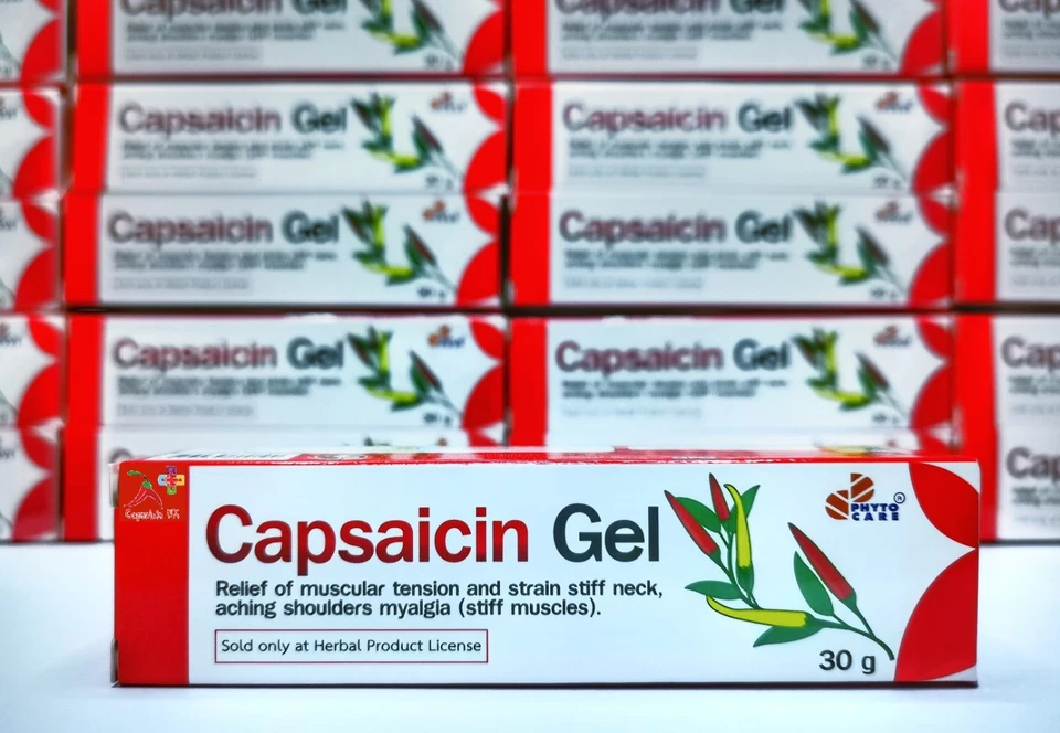 PHYTO CARE CAPSAICIN Capsaicin Hot Gel Osteoarthritis Rheumatoid Arthritis Pain Cream