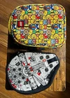 LEGO - Neat-Oh! Star Wars Millennium Falcon Case + Minifigurine Lunch/ PRE-OWNED