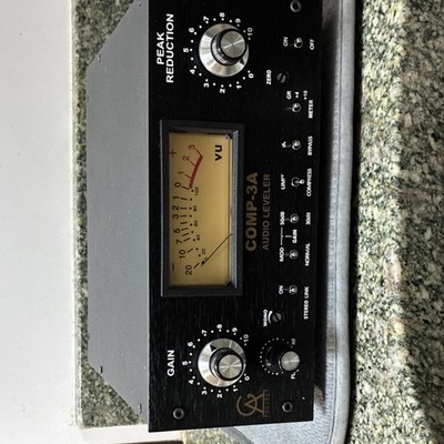 Golden Age Project COMP-3A Analog Rackmount Audio Leveler Compressor Limiter 1U