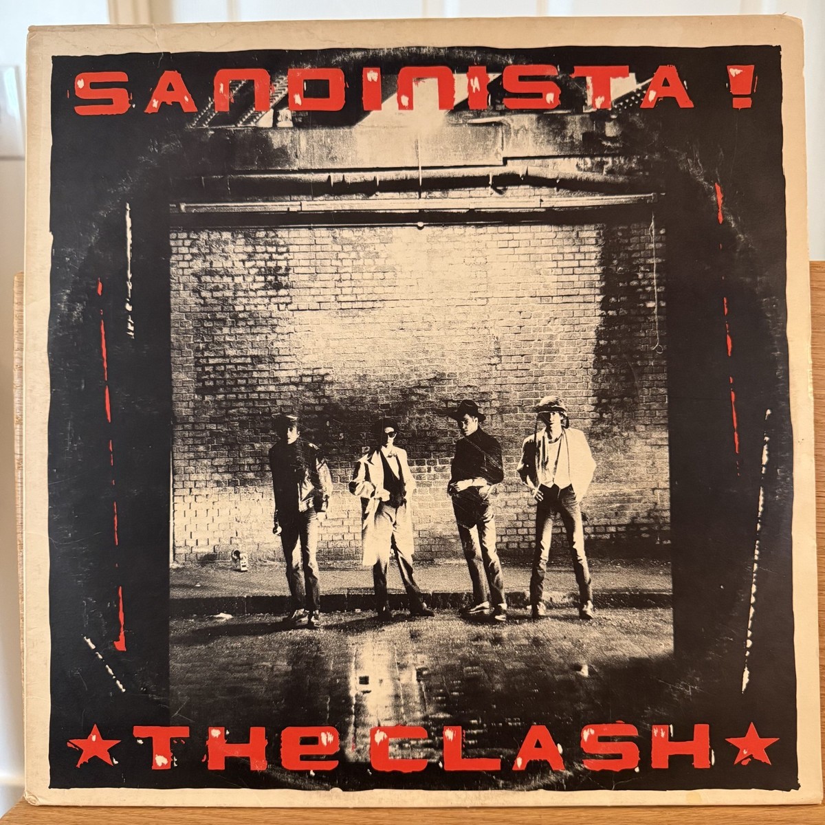 The Clash Sandinista! Vinyl 3 LP CBS FSLN 1 UK Import 1st Pressing