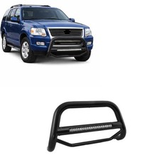 Black Horse Max Beacon Bull Bar No Skid Plate Black Fit 2006-2010 Ford Explorer Black Horse Max Beacon Bull Bar No Skid Plate Black Fit 2006-2010 Ford Explorer