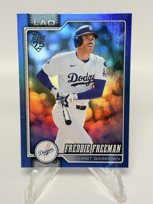 Freddie Freeman 2026 Topps Series 2 #700 Blue Holo 89/150 color match