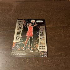 2025 Panini Prizm WNBA Atlanta Dream Rhyne Howard Fireworks Insert Card