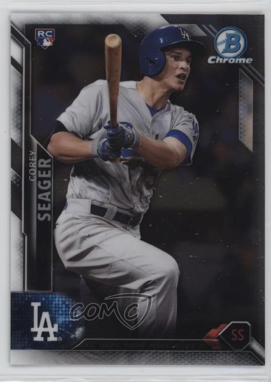2016 Bowman Chrome Bowman Base Chrome Rookies Corey Seager #150 Rookie RC 14tz